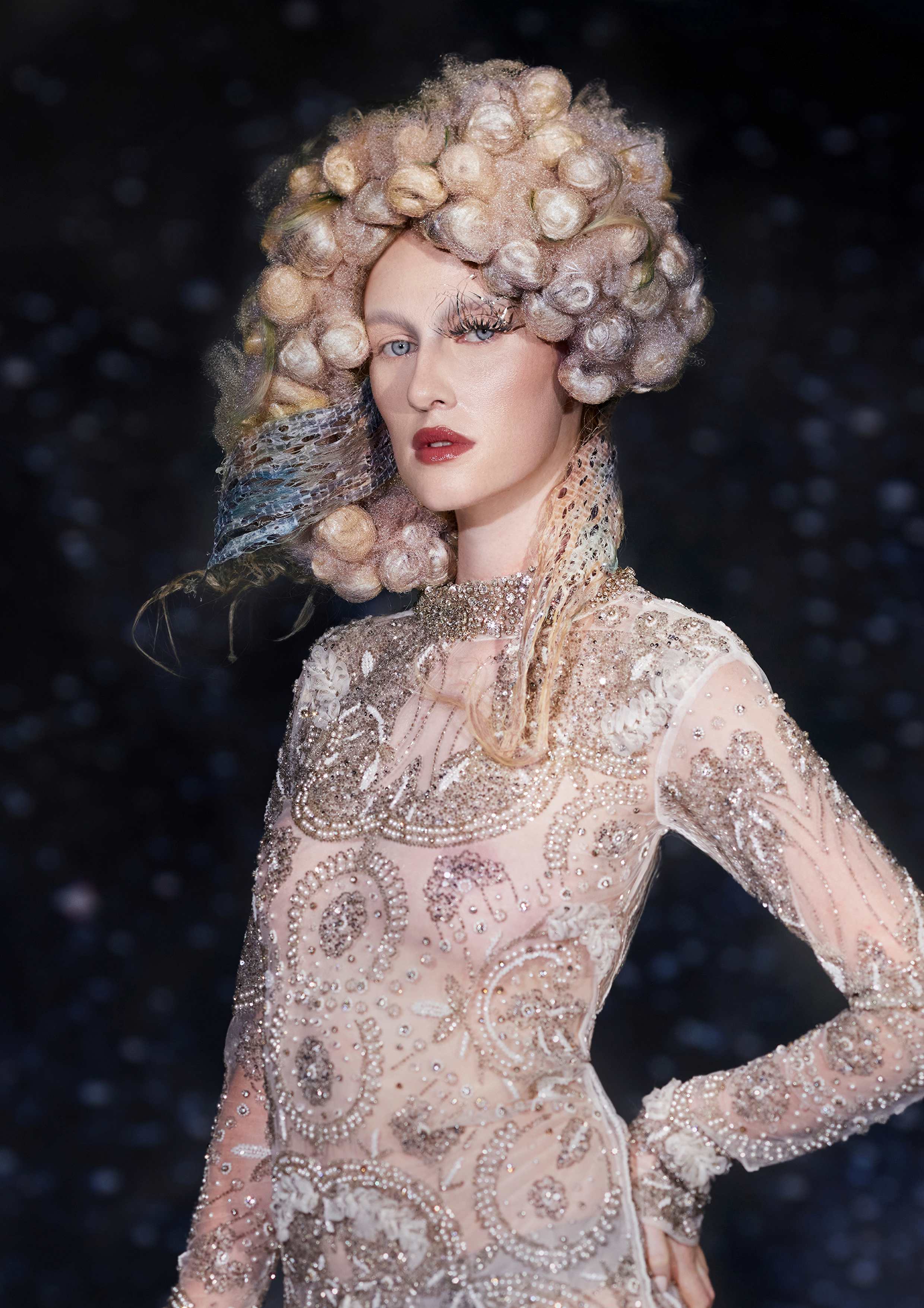 Avant Garde Blonde Knots - Ann Marie Young - Celestial Collection